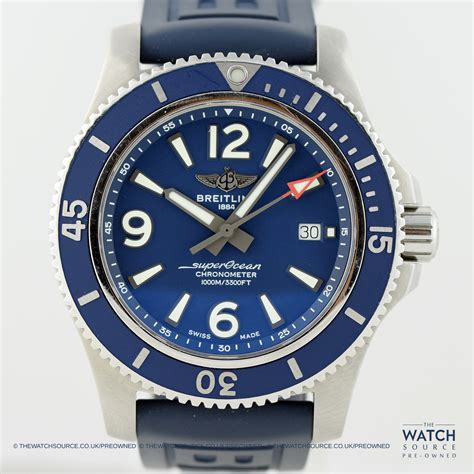 breitling superocean 44 lug width|pre owned Breitling Superocean 44.